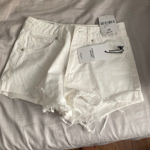 Forever 21 white shorts size 24